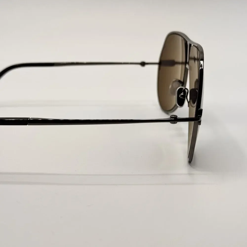 Tom Ford Sunglasses Rickie-02 TF1281 08A Gunmetal Aviator Frame Gray Lens 63mm